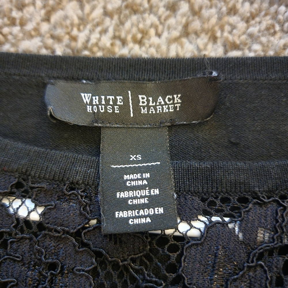 White House Black Market XS Top